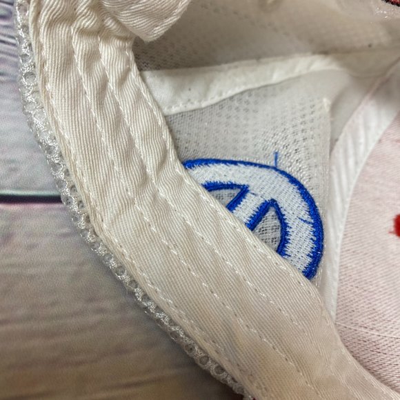 N.P.P Racing Team Hat Cap Strap Back Red White Embroidered Checkered Flag MOPAR - Picture 13 of 13